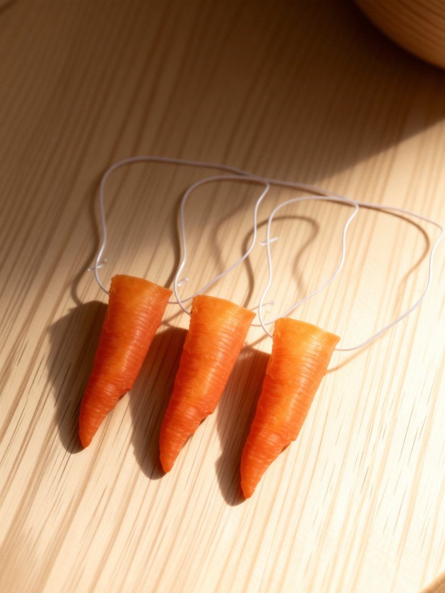 Easy Cosplay Prop - 3 ชิ้น อุปกรณ์ประกอบฉากจมูกแครอทไวนิลพรีเมียม ธีมสโนว์แมน อุปกรณ์คอสเพลย์ ของตกแต่งงานปาร์ตี้คริสต์มาส