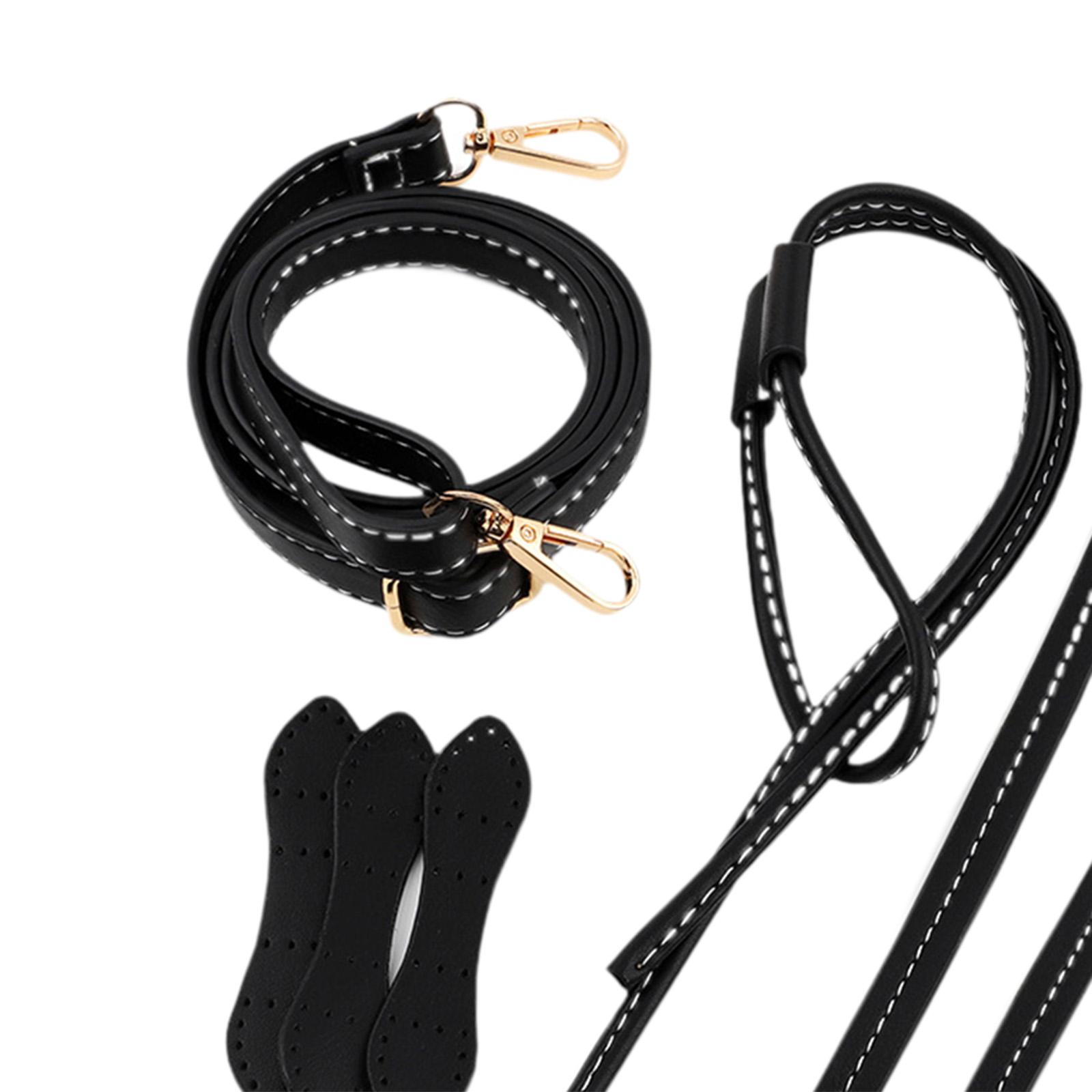 D Ring Strap - ชุดอุปกรณ์ทำหูกระเป๋าแบบแฮนด์เมด พร้อมแผ่นหนัง PU ห่วงตัว D สายสะพายข้าง