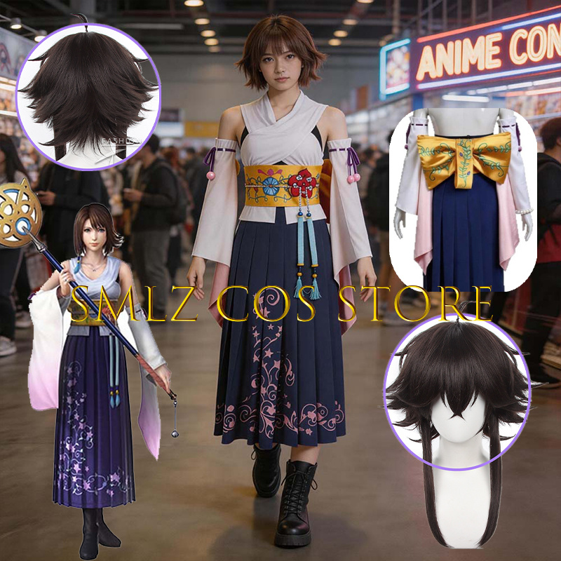 Smlz FFX ยูน่าคอสเพลย์อะนิเมะ  - Cosplay Prop บทวิจารณ์และราคา